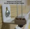 Artikelbild 3 des Artikels “Classic Wandhalter 20 x 25 mm für Spannschnur-Befestigung Typ 1415 “