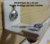 Artikelbild 5 des Artikels “Classic Wandhalter 20 x 25 mm für Spannschnur-Befestigung Typ 1415 “
