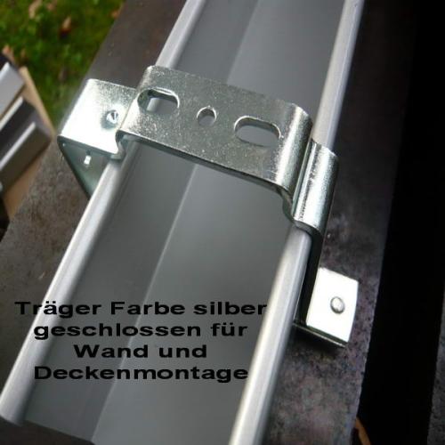 Artikelbild des Artikels “Montageträger geschlossen für Ol. 51 x 57 mm Farbe silber “