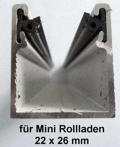 Artikelbild des Artikels “ZUSCHNITT F Führungsschienen für Mini Rollladen “