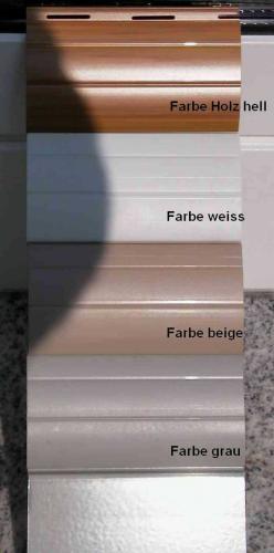 Artikelbild des Artikels “ZUSCHNITT Rollladen PVC Profil 38 mm nach Hagelschlag für Reparaturen “