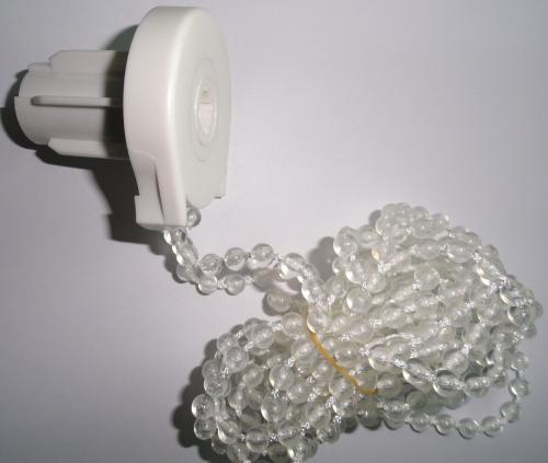 Artikelbild des Artikels “Kettengetriebe mit Gegenstück für Rollo Welle Ø 36 mm – mit 180 cm Bedienkette “