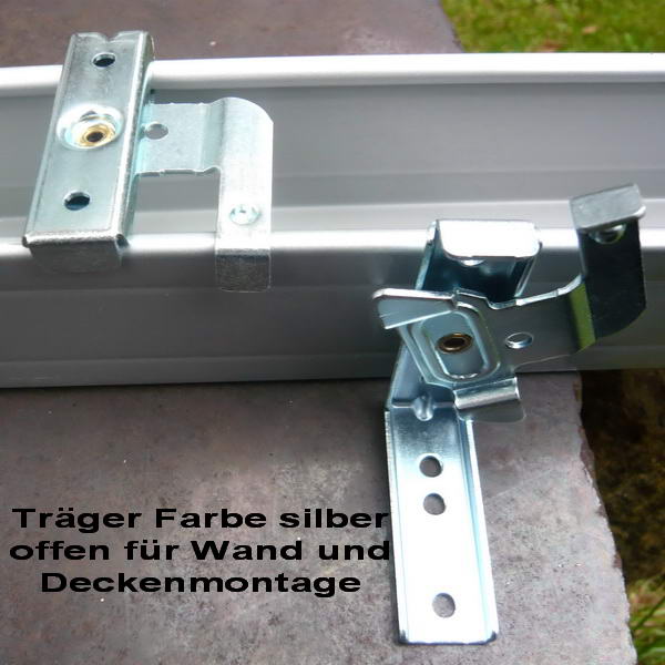Artikelbild 1 des Artikels “Montageträger offen für Ol. 51 x 57 mm Farbe silber “