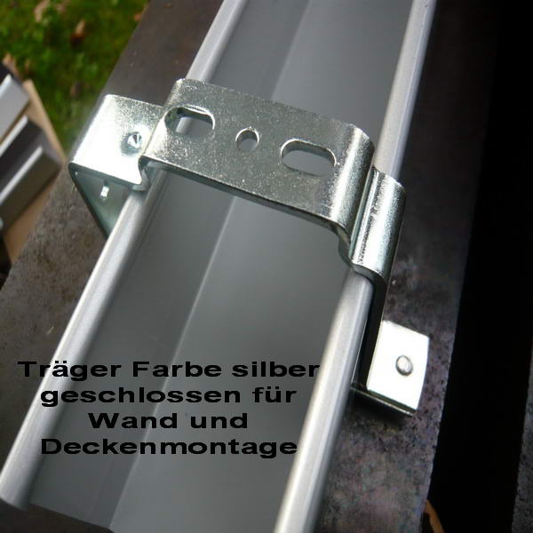 Artikelbild 1 des Artikels “Montageträger geschlossen für Ol. 51 x 57 mm Farbe silber “