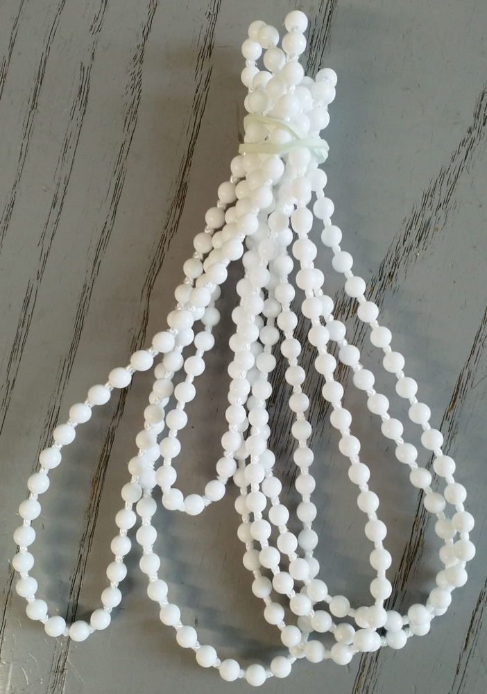 Artikelbild 1 des Artikels “Endloskette weiß 3,8 × 9 mm für Plissee & Jalousie “