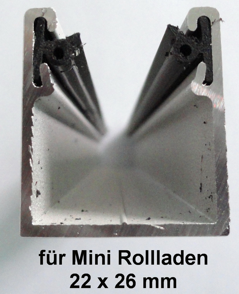 Artikelbild 1 des Artikels “ZUSCHNITT F Führungsschienen für Mini Rollladen “