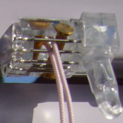 Artikelbild 1 des Artikels “Schnurschloss / Getriebe (Plexi) für 25 mm Jalousien – passend für Oberleiste 19 × 27 mm “