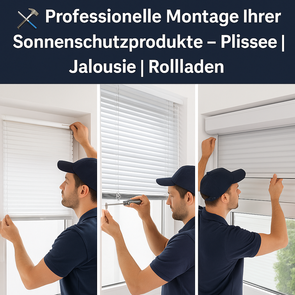 Artikelbild 1 des Artikels “Montageservice Plissee · Jalousie · Rollladen | Fachgerechte Installation Berlin “