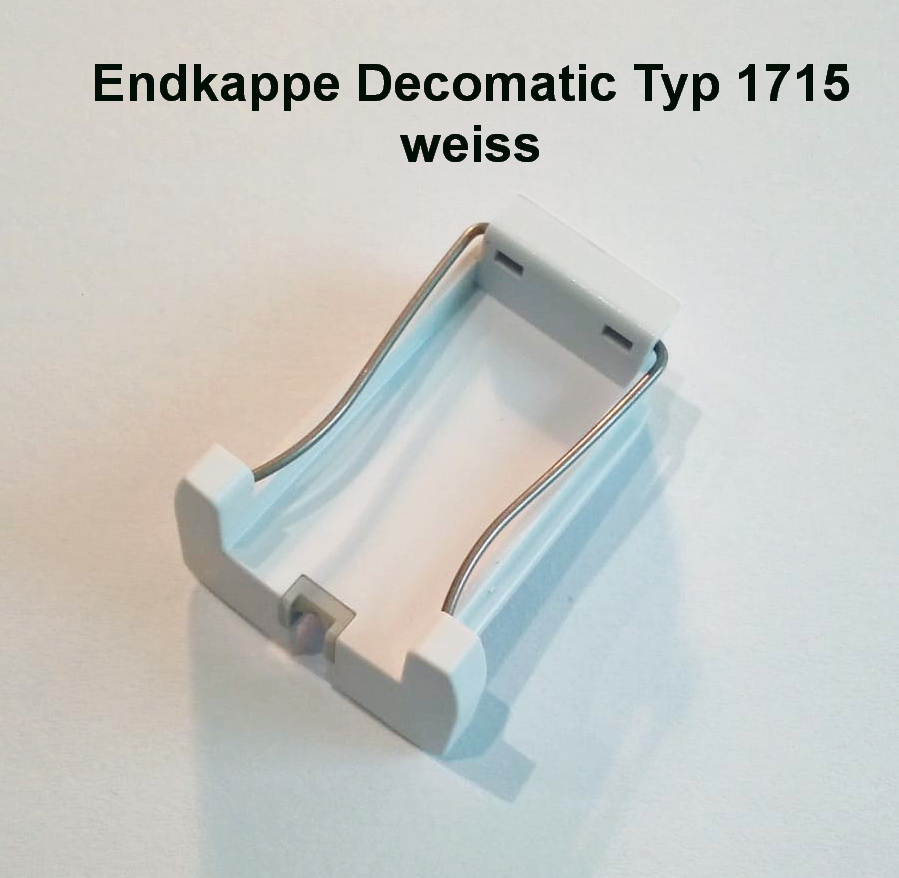 Artikelbild 1 des Artikels “Endkappe Premium Decomatic Farbe weiss “