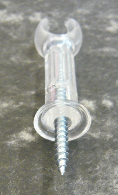 Artikelbild 1 des Artikels “Wendestabhalter Plexi zum Schrauben – für 25 mm Jalousien “
