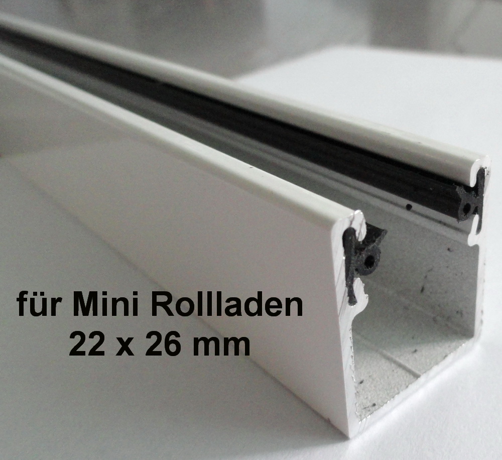 Artikelbild 5 des Artikels “ZUSCHNITT F Führungsschienen für Mini Rollladen “